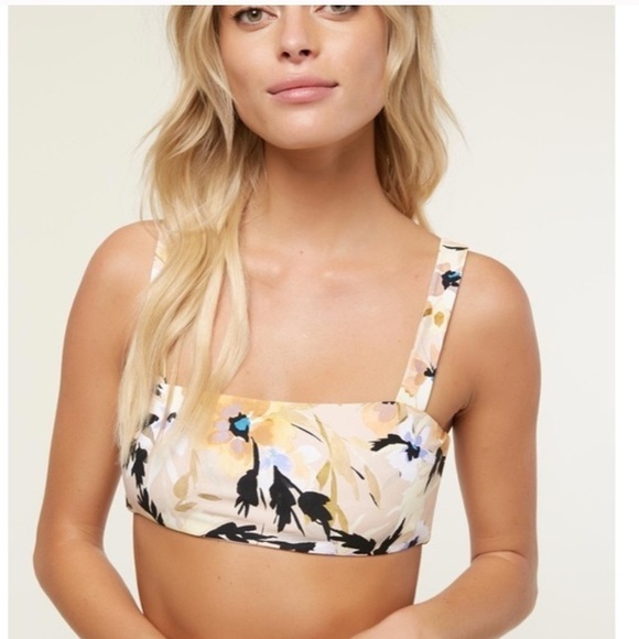 O’neill Leah Top NWT peach floral - Picture 1 of 16